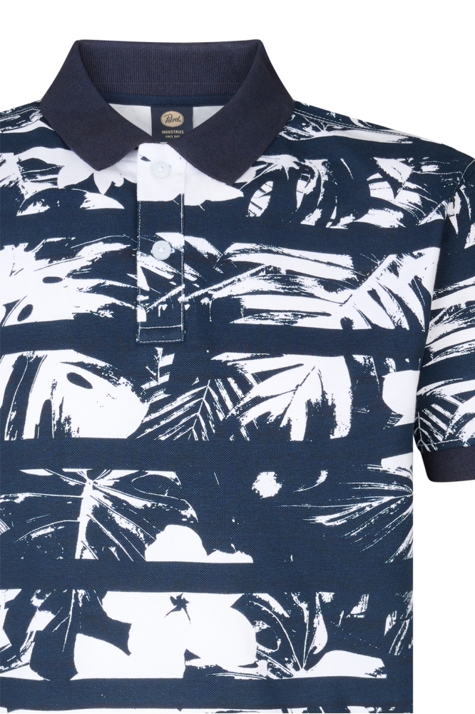 POLO MET PRINT M 1050 POL104 0000 Bright White